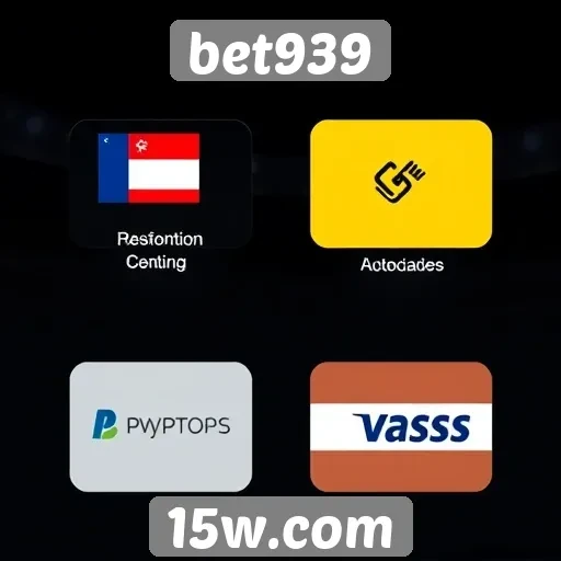 Métodos de pagamento aceitos no site bet939