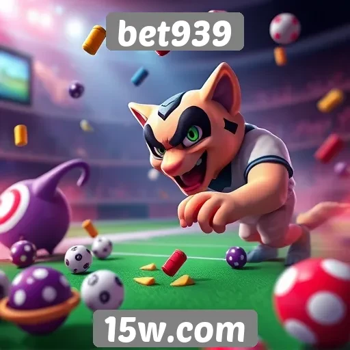 Variedade de jogos disponíveis na plataforma bet939